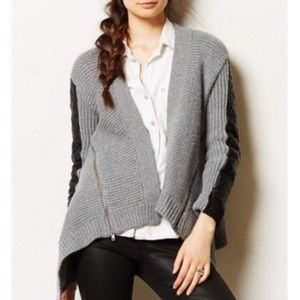 Anthropology Moth Oltrarno sweater M grey & Black